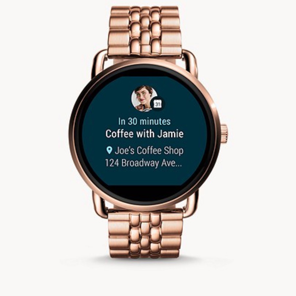Gen 2 Fossil Smartwatch Wander Rose Gold